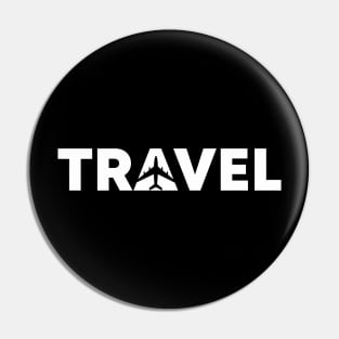 Travel Wordmark Pin