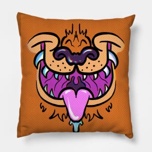 Way-Back Wolf Pillow