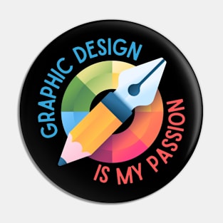 Graphic Design is my passion Pin