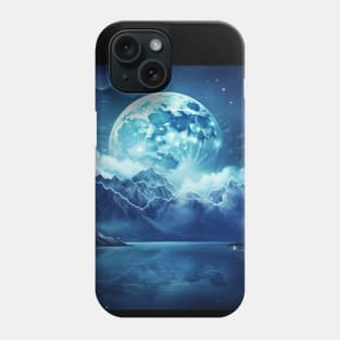 full moon night Phone Case