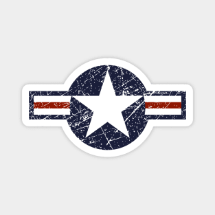 United States Roundel Vintage Magnet