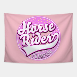 Horse Rider champion Tapestry