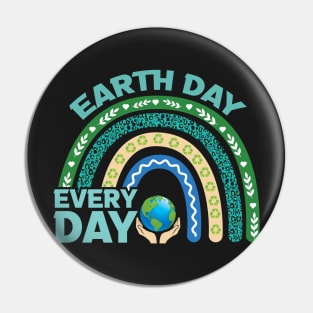 Earth Day Everyday Protect Our Planet Environmentalist Pin