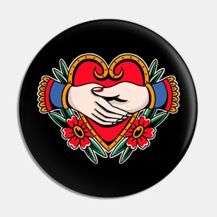 HAND LOVE Pin