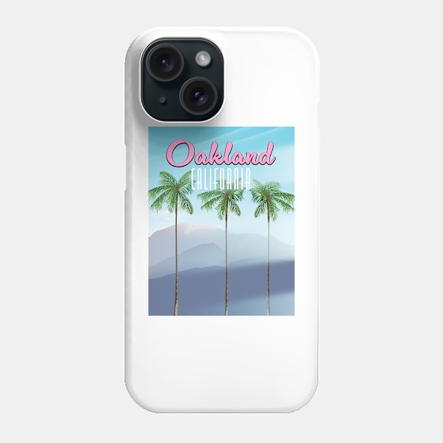 Oakland California Phone Case by nickemporium1