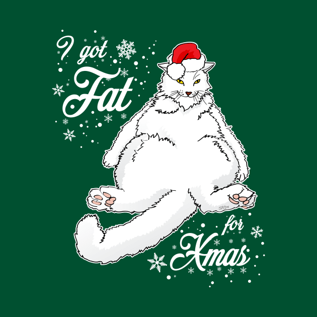 What did you get for X'mas? White Cat by meownarchy