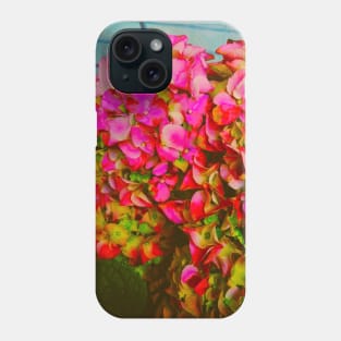 Pink Hydrangea Plant Lovers Gift Phone Case