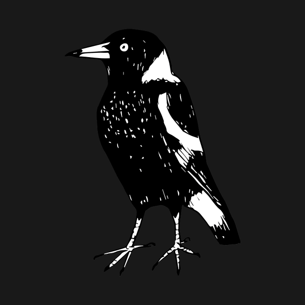 Max the Magpie - Raising funds for BirdLife Australia by snowmane