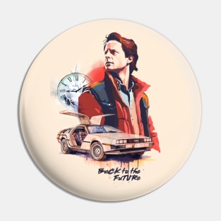 Marty McFly Pin