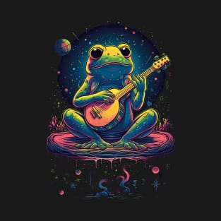 Froggy Space Jams: Galactic Banjo Bonanza Blast! T-Shirt