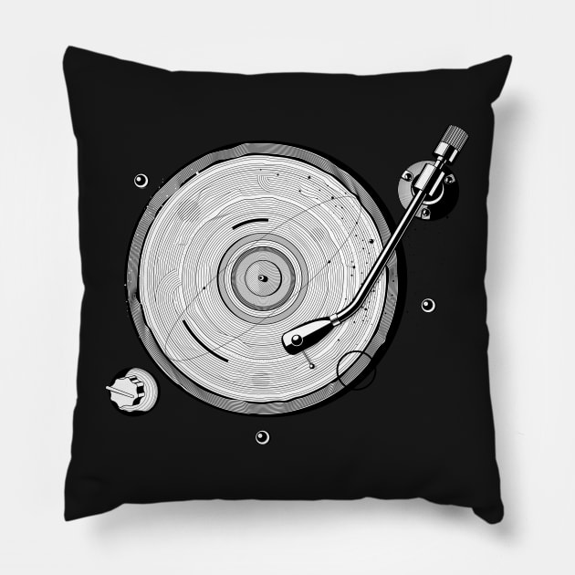 Gramophone Pillow by Natalatrala