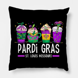 Pardi Gras St. Louis Missouri - Mardi Gras Pillow