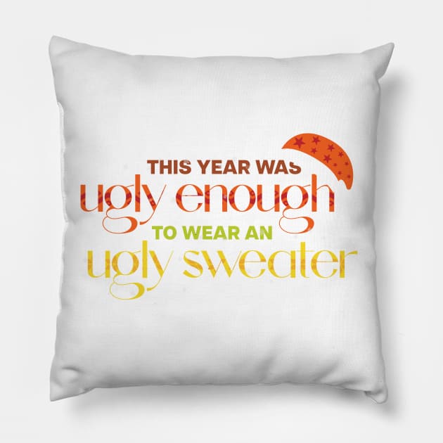 Ugly sweater Pillow by ivaostrogonac