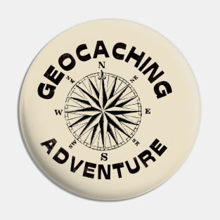 Geocaching Adventure Pin