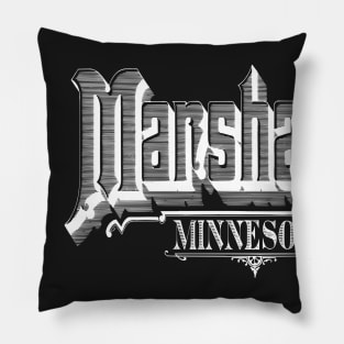 Vintage Marshall, MN Pillow