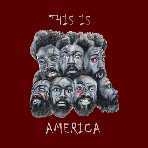 This Is America Faces by gypsyjoshua