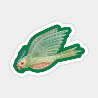 Parrot in Flight Magnet