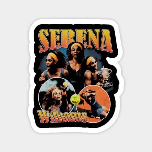 Serena Williams Vintage Bootleg Magnet