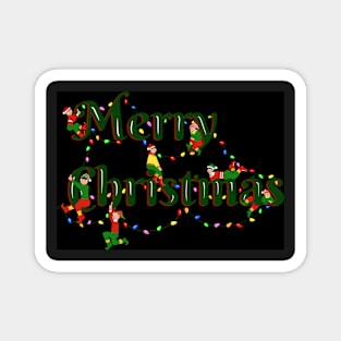 Merry Christmas, Let the Fun Begin! Magnet