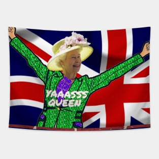 Queen Elizabeth II Yas Queen Tapestry