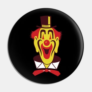 Happy's Potato Chips Clown Pin