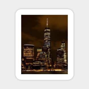 New York City at Night Magnet