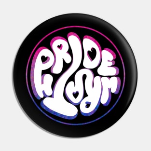 Pride and Wrath (Bi Pride) Pin