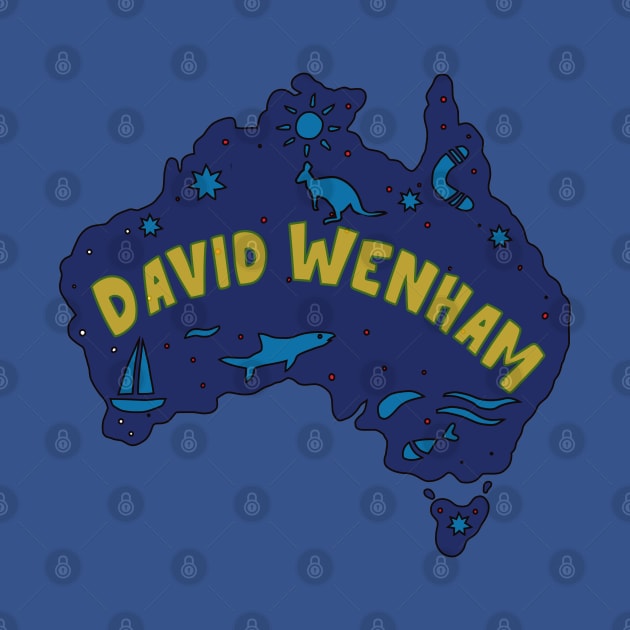 AUSSIE MAP DAVID WENHAM by elsa-HD