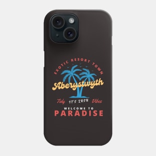 Aberystwyth exotic resort town Phone Case