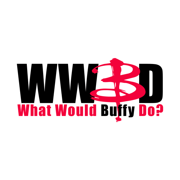 WWBD: What Would Buffy Do? (black text) by bengman