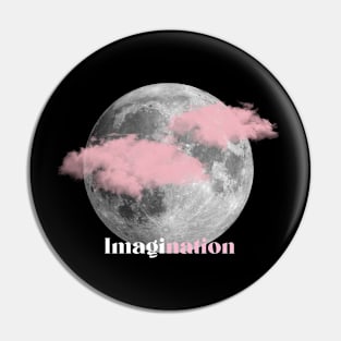 Moon imagination art Pin