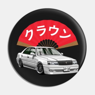 Crown JDM Pin