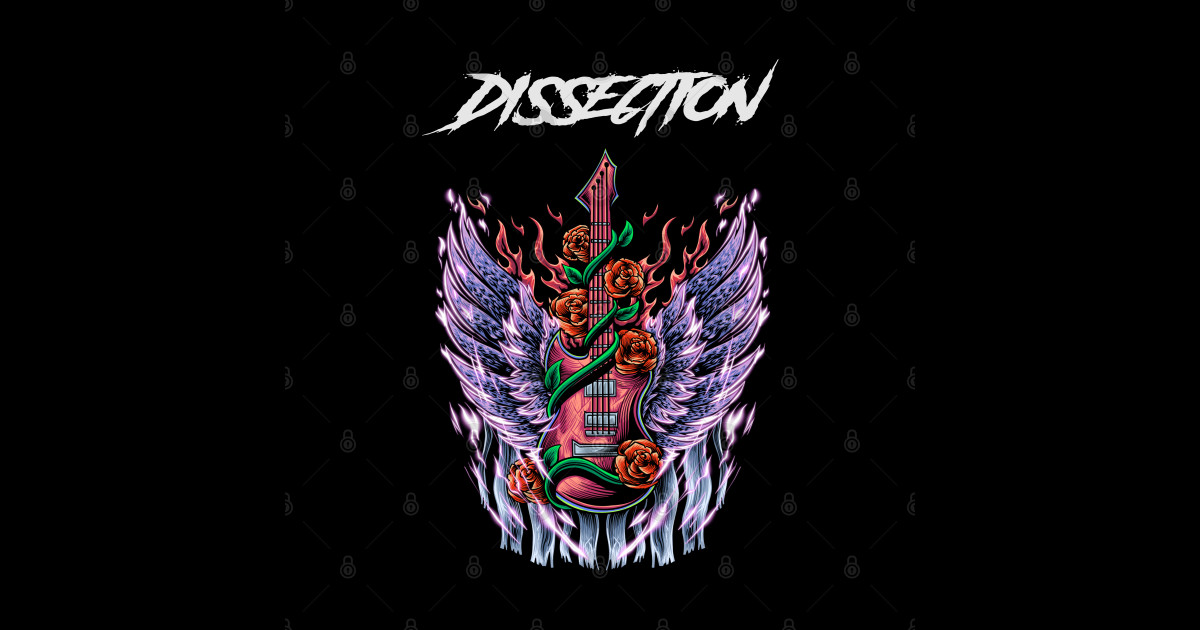 DISSECTION BAND FAN ART - Dissection Band Fan Art - Magnet | TeePublic