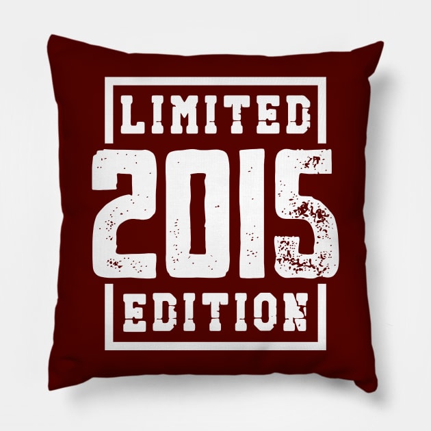 2015 Limited Edition Pillow by colorsplash