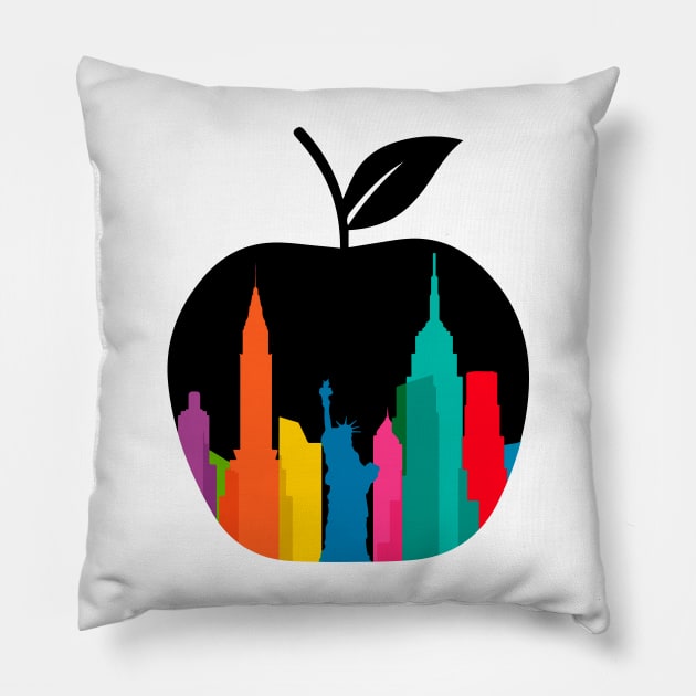 Nueva York Pillow by timegraf