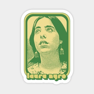 Laura Nyro  // Retro 70s Style Fan Art Design Magnet