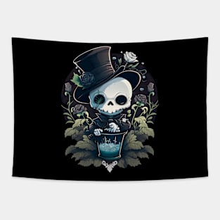 Dead Alchemist still loves his job, spooky alchemist Tapestry