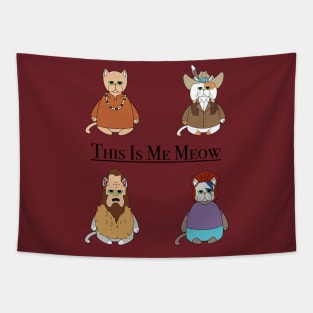 This Is Me Meow Tapestry