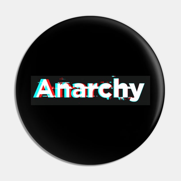 Anarchy box logo Pin by realglitch