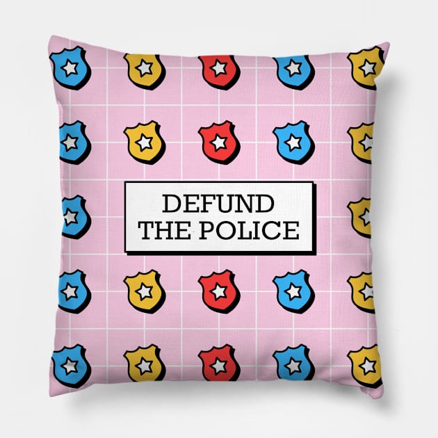 Defund The Police - ACAB Pillow by Football from the Left