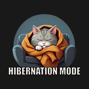Hibernation Mode Cat T-Shirt