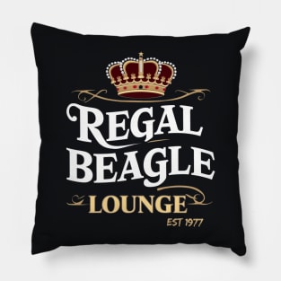 regal beagle lounge Pillow