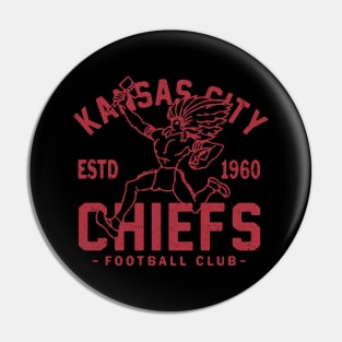 Kansas City Chiefs Retro 1 by Buck Tee Pin