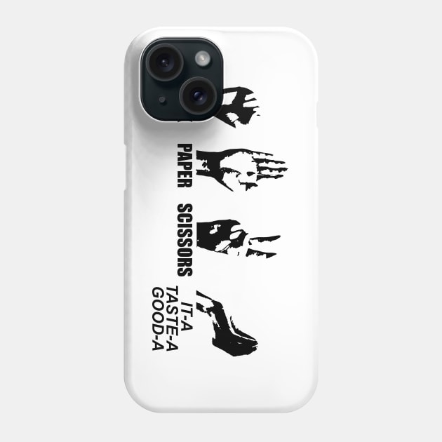 Rock Paper Scissors Italian 6 Phone Case by giovanniiiii