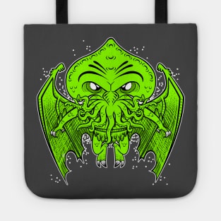 Cool Funny Call of Cute Cthulhu Lovecraft "The Great Old One" Tote