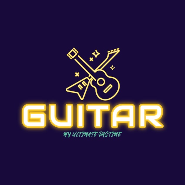 Guitar My Ultimate Pastime by Joco Studio