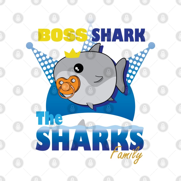 The Sharks Family - Boss Shark by RCLWOW