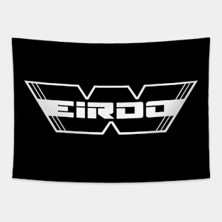 WEIRDO - Logo - Black with white lettering Tapestry