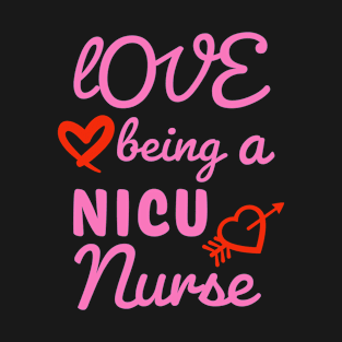 NICU Valentine’s Day gift, NICU nurse gift, neonatal nurse Valentine present T-Shirt