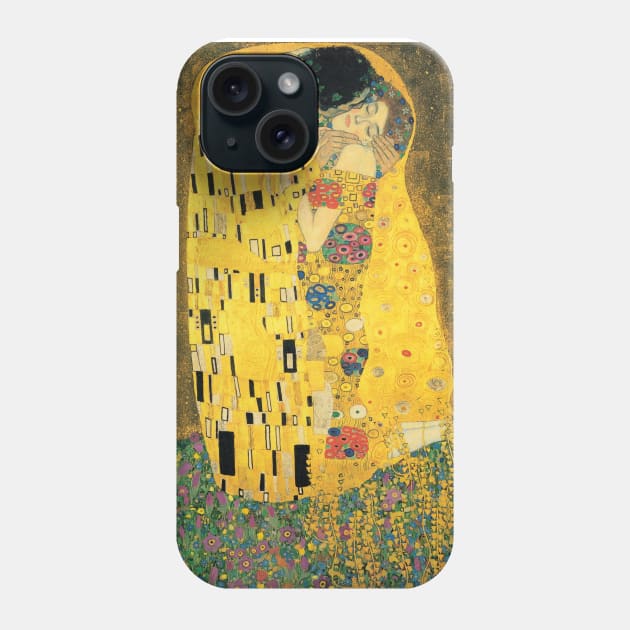 The Kiss - Gustav Klimt Phone Case by Bravuramedia